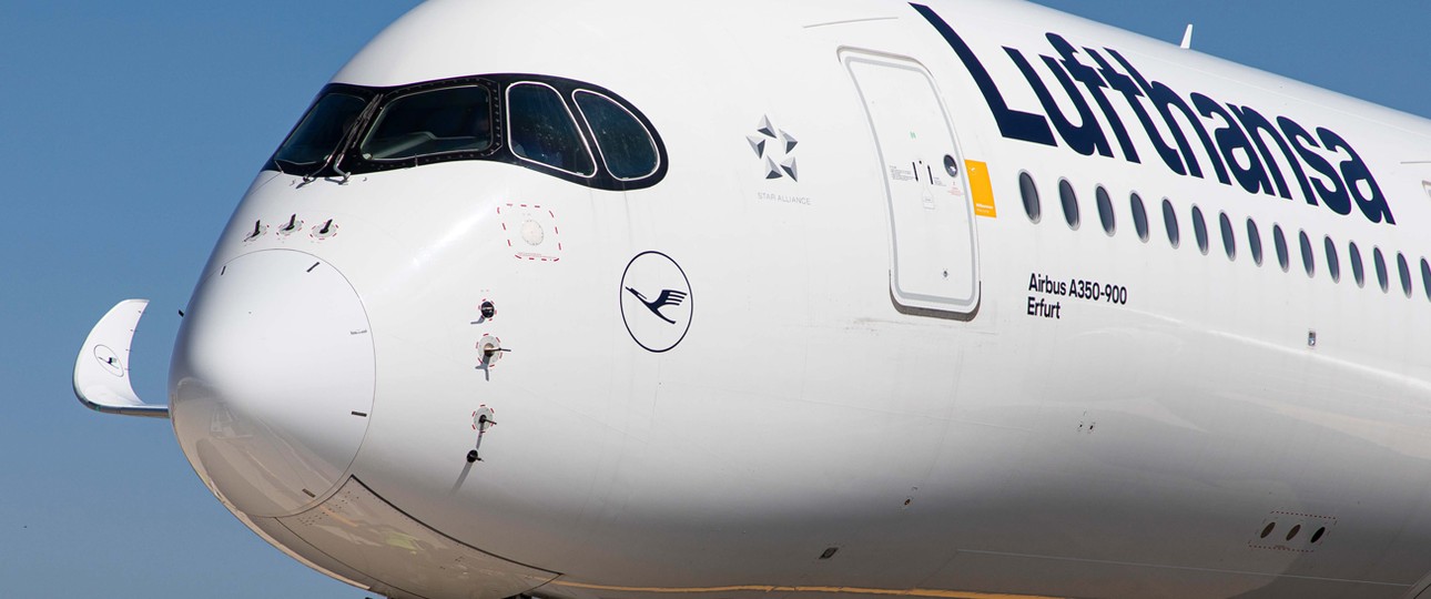 Lufthansa Airbus A350-900 mit dem Taufnamen Erfurt: Der Jet wird ...