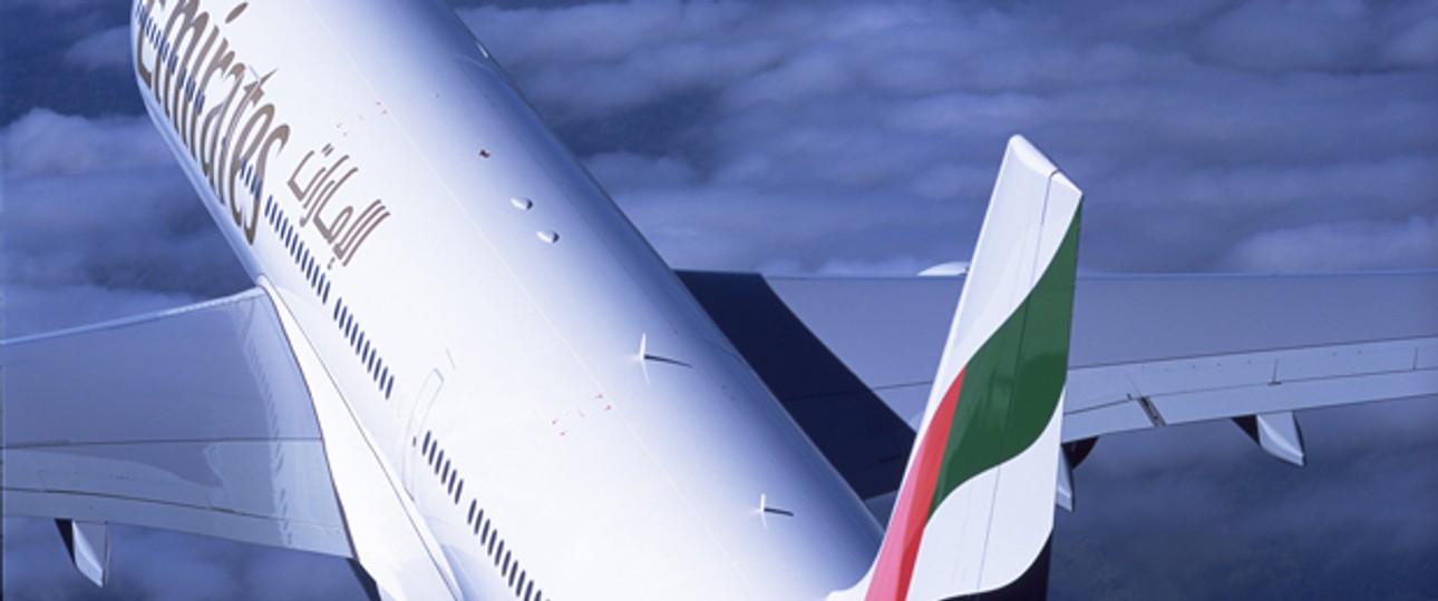A340 von Emirates: 100 Tonnen zu wenig angegeben.