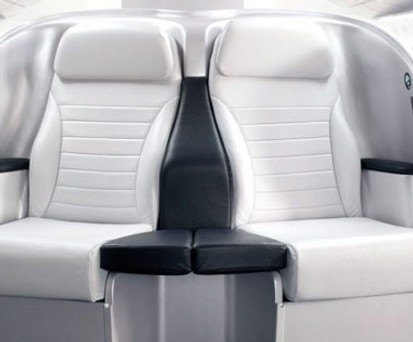 Der Spaceseat wurde 2010 in der Premium Economy eingeführt. Er war tatsächlich sehr geräumig - solange man saß.