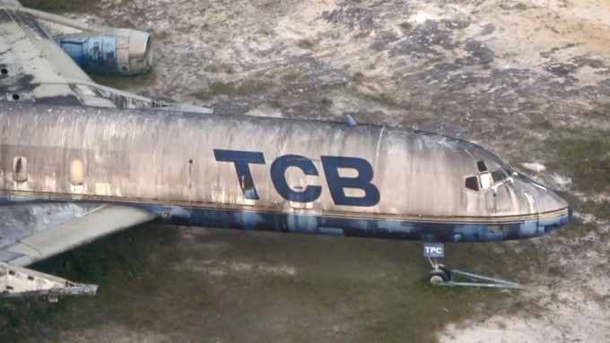 Flugfähig ist die DC-8 wenig überraschend nicht mehr. 