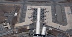 Flughafen Larnaca: Viele israelische Flugzeuge wurden hier geparkt.