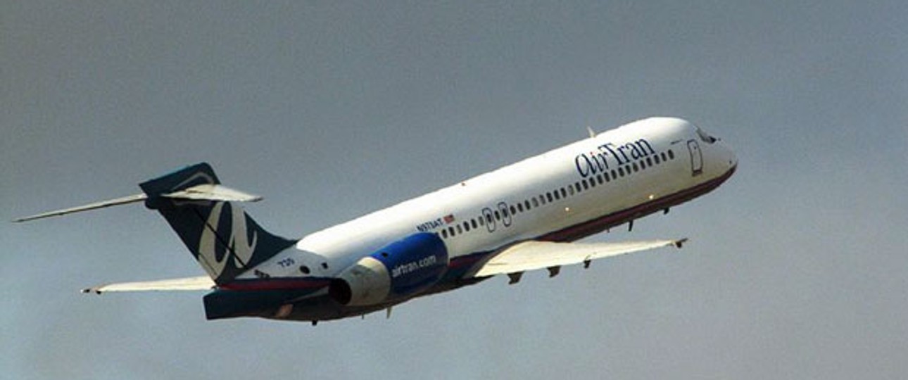 B717 von AirTran: Bald in Delta-Farben unterwegs.