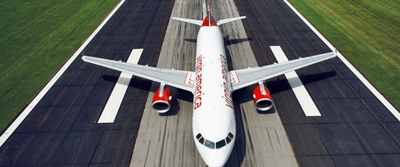 Flugzeug von Virgin America: Bald mit neuen Namen.