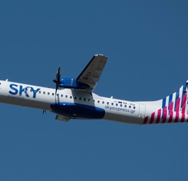 ATR 72-600 von Sky Express: Noch diesen Monat mit Passagieren unterwegs.