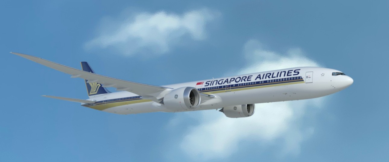 Boeing 777-9 von Singapore Airlines: So soll sie aussehen.