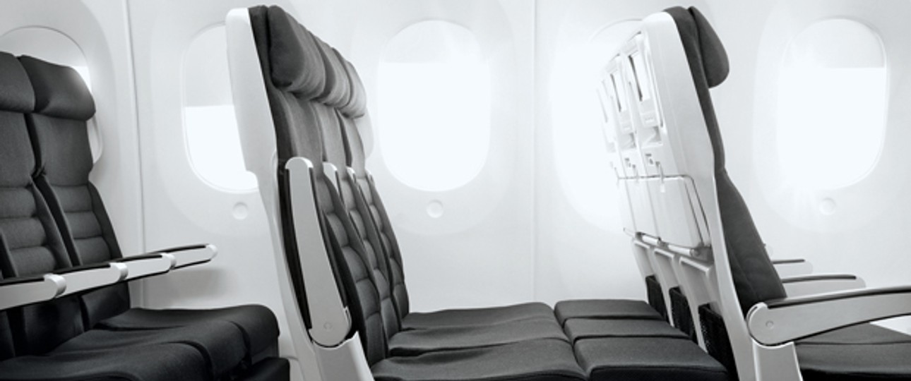 Leere Flugzeugsitze: Teures Gut.