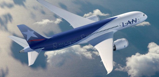 Flieger von LAN: Nicht mehr nach Argentinien.