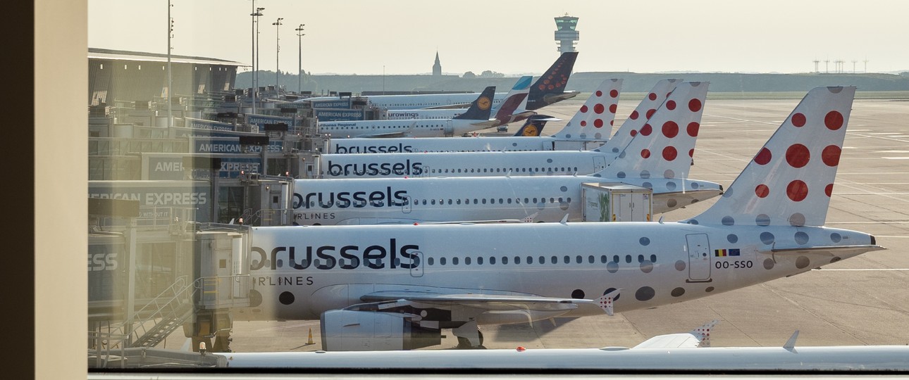 Jets von Brussels, Lufthansa und Eurowings: Funk-Unterscheidung per Rufzeichen.