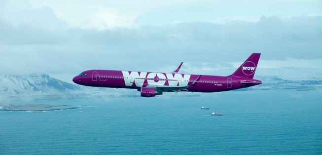 Flieger von Wow Air: Viele Ankündigungen, wenig Konkretes.