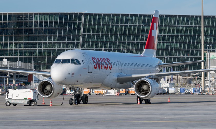 Swiss-Flugzeug in Zürich: Noch ist unklar, wie sich die Kapazitätsbeschränkung auswirkt.
