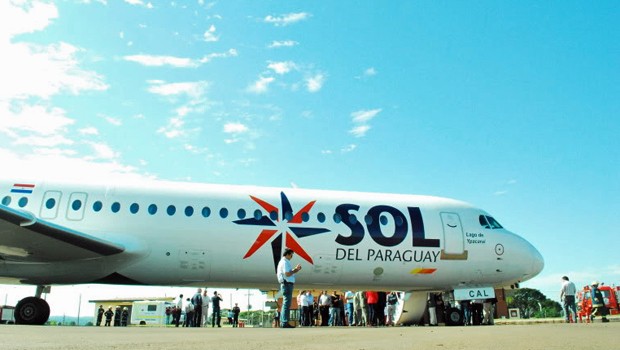 Fokker von Sol de Paraguay: Baldiger Start.