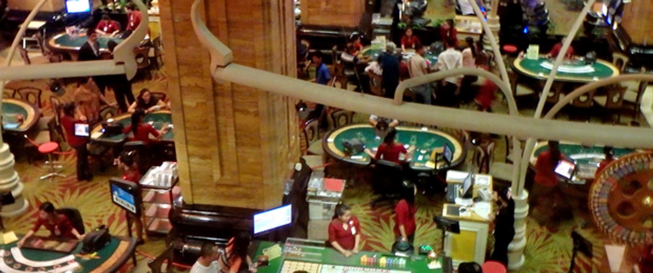 Nagaworld-Kasino in Phnomh Penh: Least auch Flugzeuge.