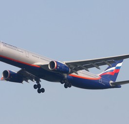 Airbus A330 von Aeroflot: Problem mit Ersatzteilen.