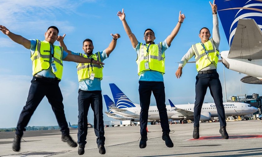 Angestellte von Copa Airlines: Ihr Arbeitgeber baut aus.