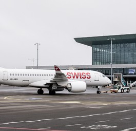 Swiss-Jet am Flughafen Luxemburg (Archivbild): Kerosin nur noch für heute.