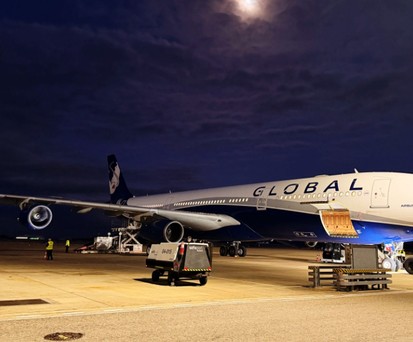 Airbus A340-300 in Global-Airlines-Livery: Wird das das zweite Flugzeug für Global Airlines?