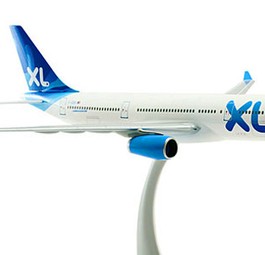 Modell eines Airbus von XL Airways: Nun Erinnerungsstück.