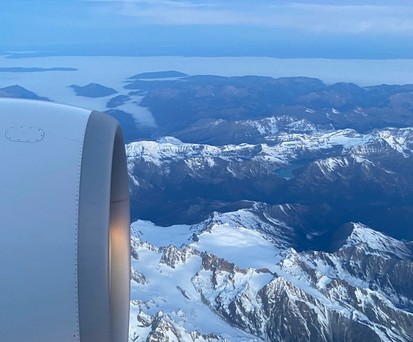Blick aus einer Boeing 777 von Swiss: Im Herbst auch von einem Premium-Economy-Sitz aus möglich.