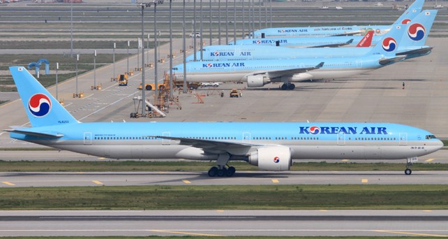 Boeing 777-300 von Korean Air: Die Fluggesellschaft machte einen Rückzieher