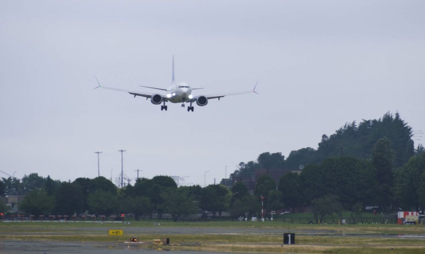Boeing 737 Max 10 beim letzten Zertifizierungsflug: Soll ab 2027 ausgeliefert werden.