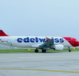 Airbus A320 von Edelweiss: Nach Nahost unterwegs