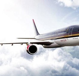 Flugzeug von Royal Jordanian: Ungewisse Zukunft.
