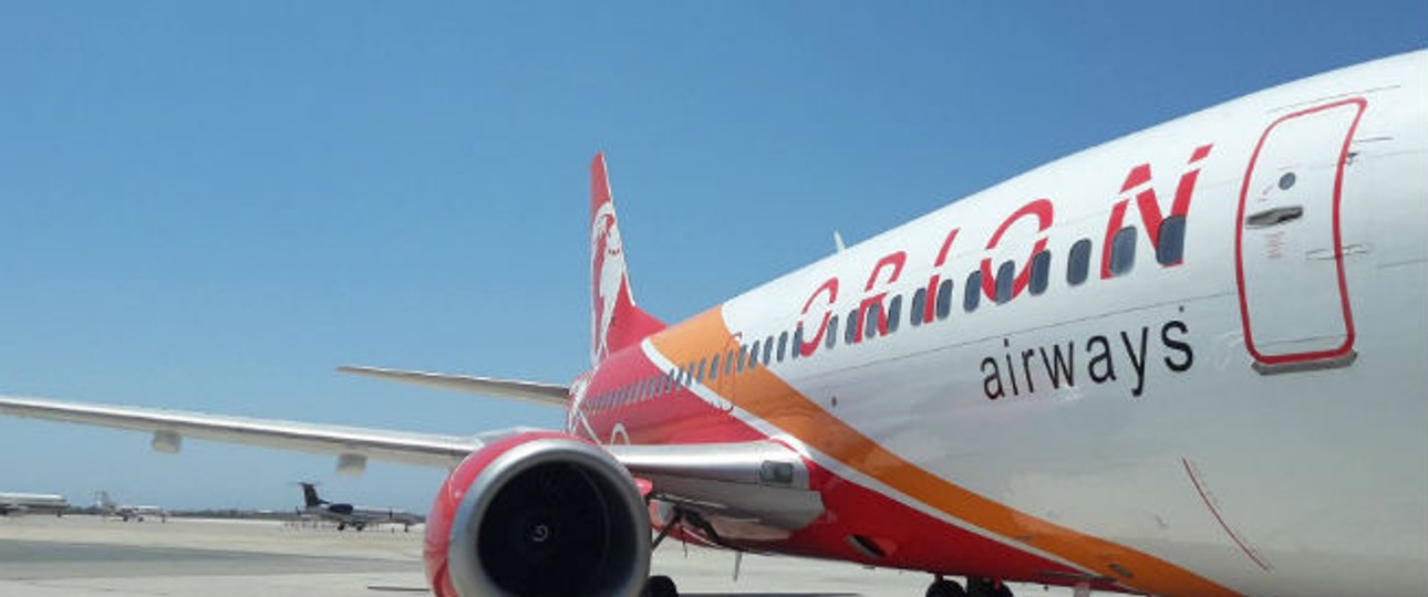 Flieger von Orion Airways: Bald soll es losgehen.