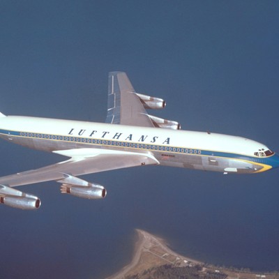 boeing 707 lufthansa 1960