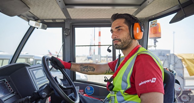Fahrzeug von Swissport: In Australien bald mit Kamera und Mikrofon?