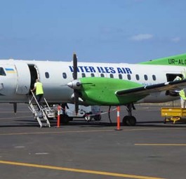 Saab 340 von Int'Air Îles: Alle Maschinen bleiben am Boden.