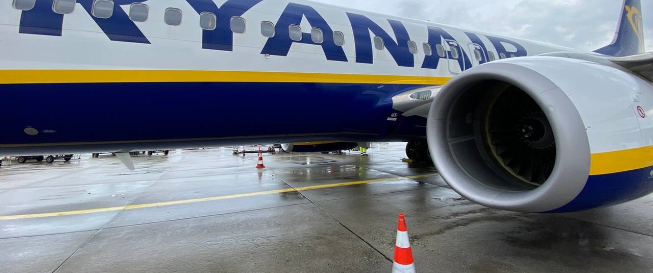 Boeing 737 von Ryanair: Die Airline merkte sich, wer sich das Geld zurück holte.