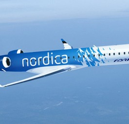 Flugzeuge im Nordica-Design: Libelle als Merkmal.