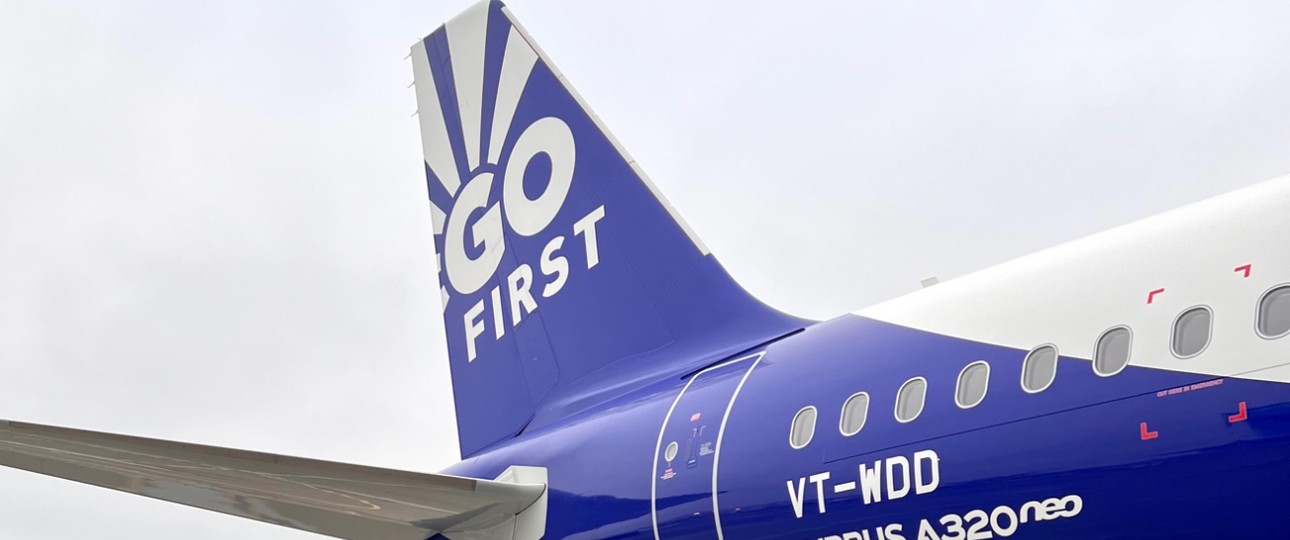 Der 56. Airbus A320 Neo von Go First: Im Januar 2023 übernommen.