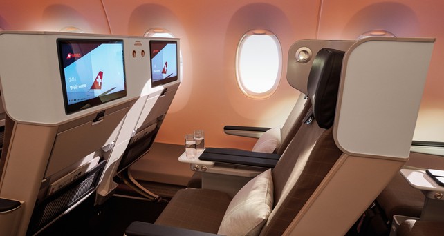 airbus a350 swiss senses premium economy