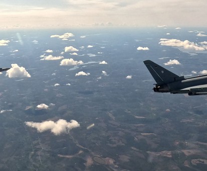 Eurofighter der Bundeswehr: Nehmen an Air Defender 2023 teil.