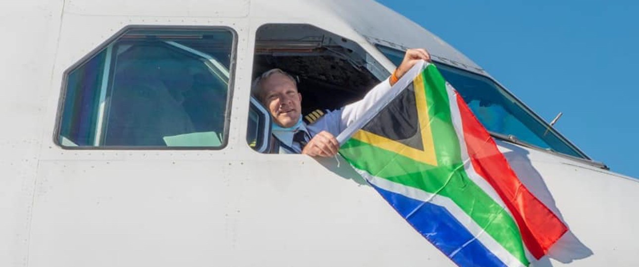 Pilot von South African Airways: Die Regierung sucht weiterhin Geld für die Nationalairline.