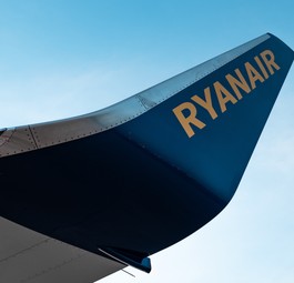 Winglet eines Jets von Ryanair-Flugzeug: Bald weniger in Deutschland zu sehen?