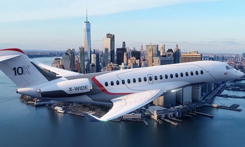 Die neueste Generation: Die Falcon 10X.
