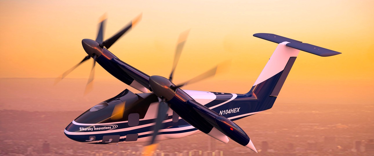 Hex-Demonstrator: Mit ihm will Sikorsky die Grundlage für neue Modelle schaffen.
