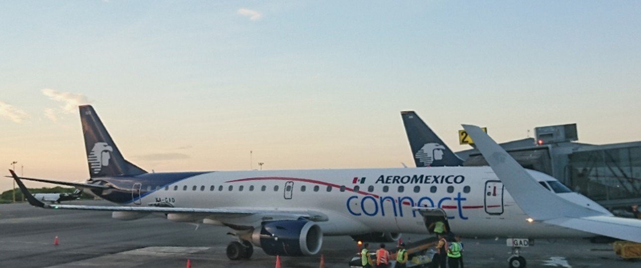 Embraer E190 von Aeromexico Connect: Die Flieger werden durch Boeing 737 Max ersetzt.