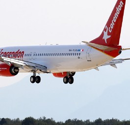 Jet von Corendon: Besonders in Nürnberg und Hannover bald öfter zu sehen.