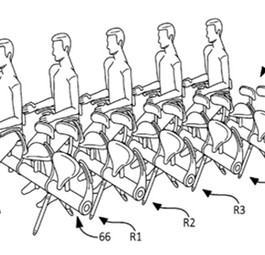 Zeichnung im Patentantrag: So stellt sich Airbus die Sattel vor.