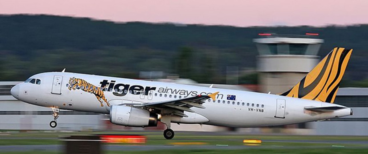 Airbus A320 von Tiger Airways: Bald ein Partner in Indien