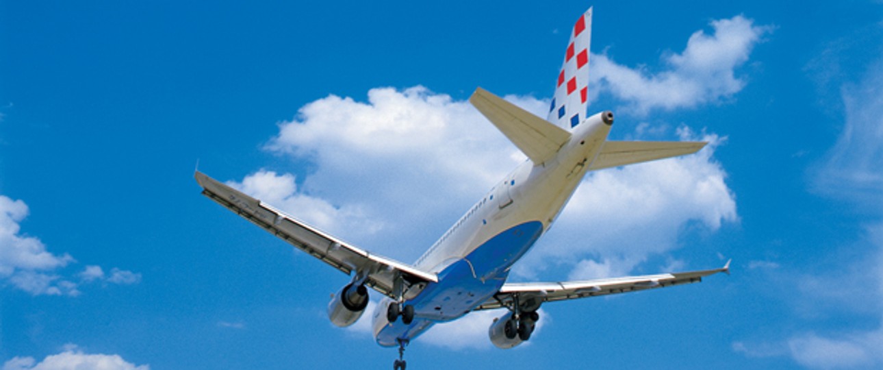 Airbus A320 von Croatia Airlines: Kriegsfolgen überwunden.