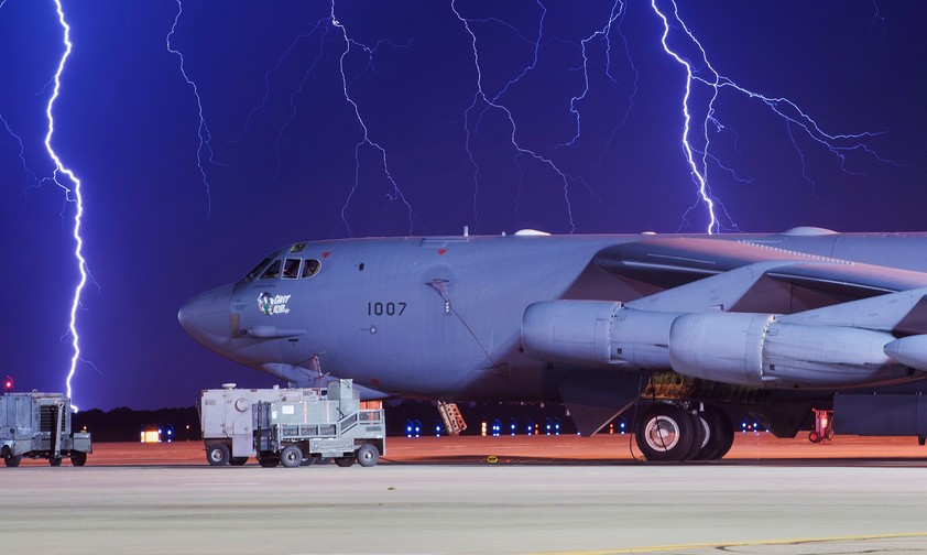 Eine Boeing B-52 der US Air Force: Das Radarprogramm verzögert sich weiter.