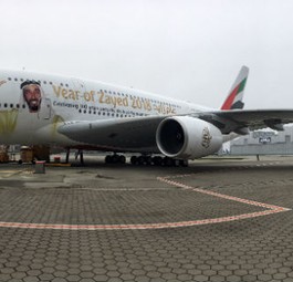 Der 100. Airbus A380: Emirates macht die Hundert voll.