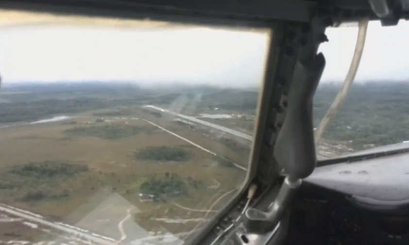 Boeing 727 fernab vom rechten Weg