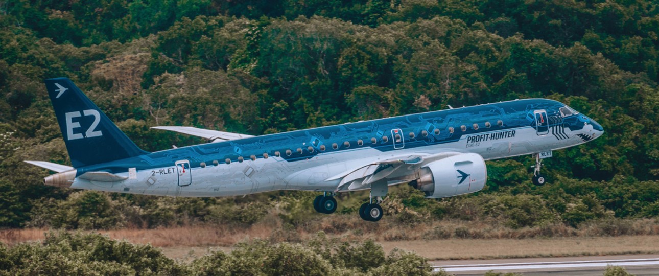 Tech Shark von Embraer: War auch in Vietnam zu Besuch.