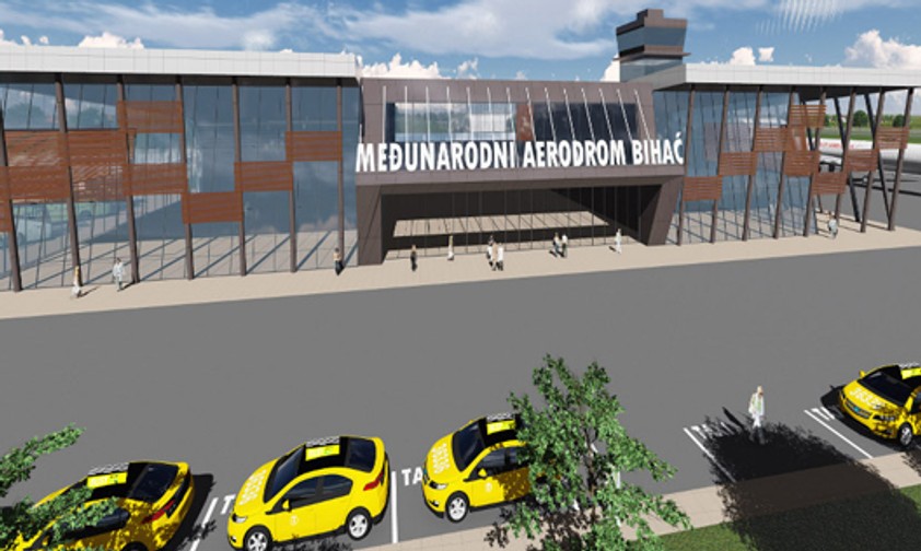 Internationaler Flughafen Bihać: So könnte er aussehen.