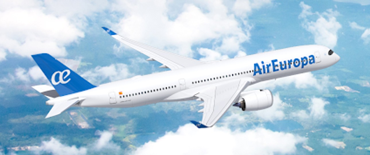 Airbus A350 von Air Europa: So soll er aussehen.